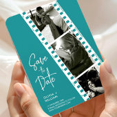 Minimalistisches Foto Save the Date Einladung Magnet