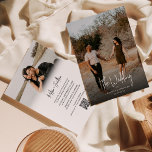 Minimalistisches Foto Script Moderne QR-Codierung  Einladung<br><div class="desc">Mit unserer minimalistischen, handgeschriebenen Kalligraphieskripteinladung schaffen Sie ein unvergessliches Hochzeitserlebnis. Dieses zeitlose Design ist perfekt für diejenigen, die Eleganz und Charme für ihren besonderen Tag wünschen. Mit Ihrem Foto wird Ihre Einladung noch persönlicher und einzigartiger. Machen Sie sich nicht mit gewöhnlichen Einladungen zufrieden, machen Sie Ihre Hochzeit mit unserem exquisiten...</div>