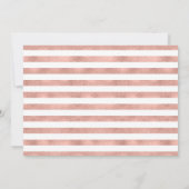 Minimalistisches Foto und Tassel Abschluss Ankündigung (Rückseite)