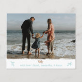 Minimalistisches Foto Weihnachten (Vorderseite)