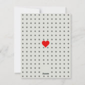 Minimalistisches fröhliches WeihnachtsfamilienFoto Feiertagskarte (Rückseite)