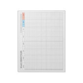 Minimalistisches, funktionales Notepad für die wöc Notizblock (Rotiert)
