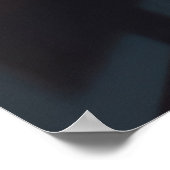 Minimalistisches Gamer-Zimmer Poster (Ecke)