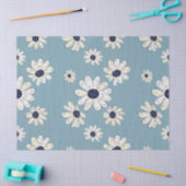 Minimalistisches Gänseblümchen-Blumenmuster (2) Seidenpapier (Basteln)