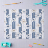 Minimalistisches Gänseblümchen-Blumenmuster (3) Seidenpapier (Basteln)