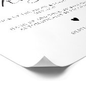 Minimalistisches Gästebuch (Ecke)