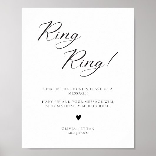 Minimalistisches Gästebuch (Vorne)