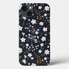 Minimalistisches Gentle Garden Wildblumen Kinderzi Case-Mate iPhone Hülle