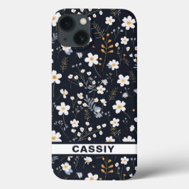 Minimalistisches Gentle Garden Wildblumen Kinderzi Case-Mate iPhone Hülle