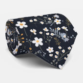 Minimalistisches Gentle Garden Wildblumen Kinderzi Krawatte (Gerollt)