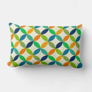 Minimalistisches geometrisches Design im Stil der Lendenkissen