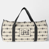 Minimalistisches geometrisches Muster Duffle Bag (Vorderseite)