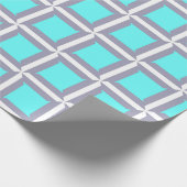 Minimalistisches geometrisches Muster Geschenkpapier (Ecke)