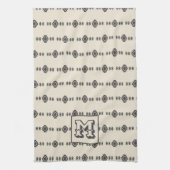 Minimalistisches geometrisches Muster Geschirrtuch (Vertikal)