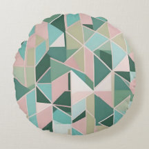 Minimalistisches geometrisches Muster in Pastellfa