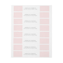 Minimalistisches geometrisches rosa und weißes Des