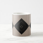 minimalistisches geometrisches Tasse (Mittel)