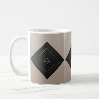 minimalistisches geometrisches Tasse