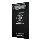 Minimalistisches Geschäft-Logo Mini-Clipboard Mini Klemmbrett (Gewinkelt2)