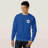 Minimalistisches Geschäftslogo | Benutzerdefiniert Sweatshirt (Vorne ganz)