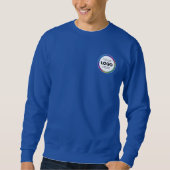 Minimalistisches Geschäftslogo | Benutzerdefiniert Sweatshirt (Vorderseite)