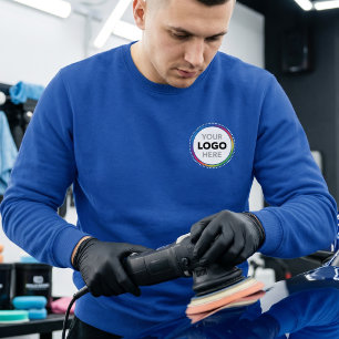 Minimalistisches Geschäftslogo Benutzerdefiniert Sweatshirt