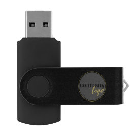 MINIMALISTISCHES GESCHÄFTSLOGO-MARKENFÖRDERUNG USB STICK
