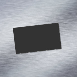 Minimalistisches Geschäftsmagnet   Luxus-Branding Magnetische Visitenkarte