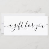 Minimalistisches Geschäftszertifikat mit Logo (Rückseite)