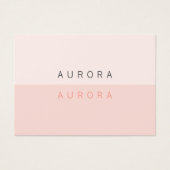 Minimalistisches Geschenkgutachten mit zwei Tonen  (Vorderseite)