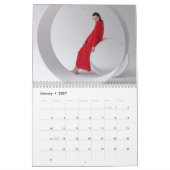 Minimalistisches Gesicht Beauty Logo Makeust Künst Kalender (Jan 2027)