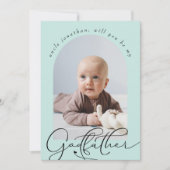 Minimalistisches Godvaté-Foto (Vorderseite)