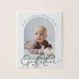 Minimalistisches Godvaté-Foto Puzzle