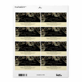 Minimalistisches Gold, elegante, moderne Body Butt (Vorne)