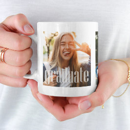 Minimalistisches Graduate Picture Simple Modernes  Kaffeetasse