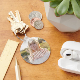 Minimalistisches Graduate Picture Simple Modernes  Schlüsselanhänger