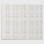 Minimalistisches Grafikdesign Geschenkpapier (Flach)