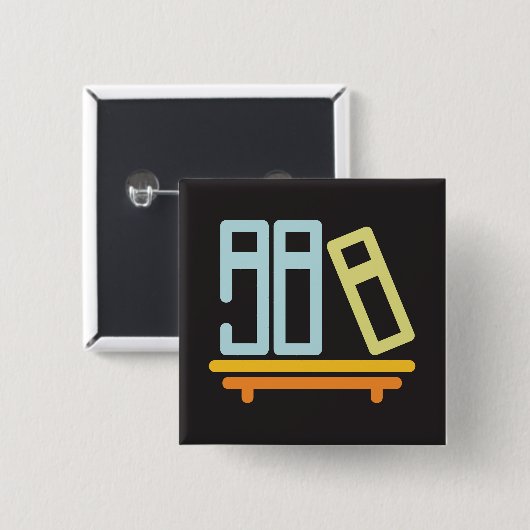 Minimalistisches grafisches Symbol der virtuellen  Button (Vorne & Hinten)