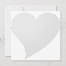 Minimalistisches graues Großherz Modernes, elegant