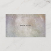 Minimalistisches Graugement-Marble Vip Business Visitenkarte (Vorderseite)