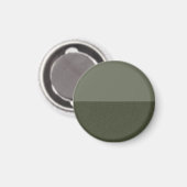 Minimalistisches Green Magnet mit zwei Tonen Moos (Vorderseite/Rückseite)