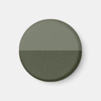 Minimalistisches Green Magnet mit zwei Tonen Moos