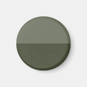 Minimalistisches Green Magnet mit zwei Tonen Moos