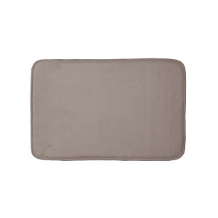 Minimalistisches Greige beige schlicht elegant ele Badematte