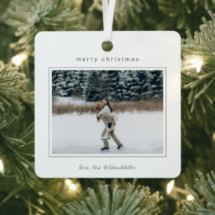 Minimalistisches grenzübergreifendes Foto Moderne  Ornament Aus Metall