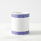 Minimalistisches griechisches Muster - Anpassbar I Kaffeetasse (Mittel)