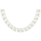 Minimalistisches Grünes Fern-Hochzeitsszeichen Wimpelkette (Alle)