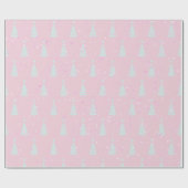 Minimalistisches Grünholzpapier Geschenkpapier (Flach)