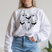 Minimalistisches Halloween Ghost-Shirt für sie ode T-Shirt
