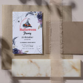 Minimalistisches Halloween Office-Party für kleine Einladung